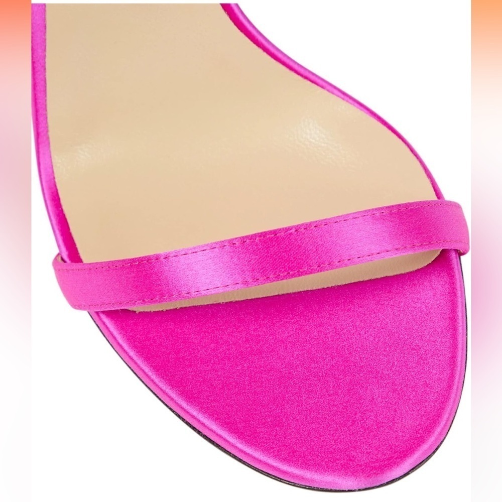Vertundy Women's Bow Stiletto High Heel in fuchsia ￼ - Picture 2 of 10